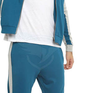 Chándales con logotipo personalizado superventas para hombre, chándal de dos piezas para hombre, chándal de manga larga de último diseño para hombre - Product Image 3