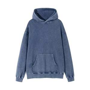 Sweat-shirts à capuche en molleton de haute qualité pour hommes et femmes, dessin animé, poids lourd, surdimensionné, logo personnalisé, 100% coton - Product Image 5