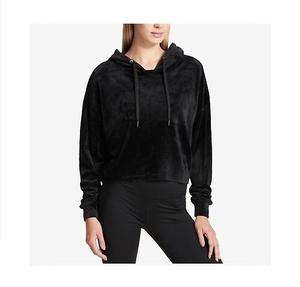 Sweat à capuche en velours pour femmes pull velours sweat Jogging sweat Sport Wear sweat à capuche prix de gros - Product Image 2