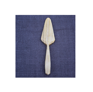 Outils de couteau à gâteau en bois 2 pièces couteau et fourchette fourchette à thé dessert occidental Spatule et couteau serveur à gâteau au meilleur prix - Product Image 5
