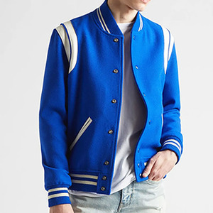 New Custom Made Logo Custom Size Breathable Coated <b>Canvas</b> Formal Waterproof Windproof Spring <b>Men</b> Front Varsity <b>Jackets</b> - Product Image 4