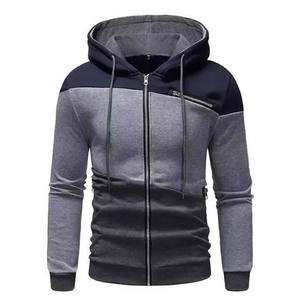 High Quality Zipper Long Sleeve Custom Fleece Custom fleece <b>hoodie</b> <b>Black</b> Color Gym Fitness <b>Men</b> Hoodies - Product Image 5