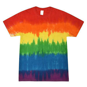 Unisex Vintage Tie-Dye camiseta nueva moda 100% algodón Casual manga corta cuello redondo personalizable tamaño grande hombres mujeres Fitness - Product Image 5