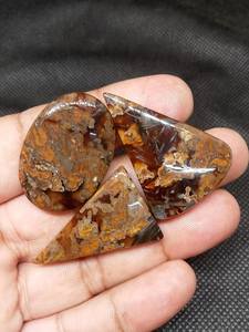 Palo hecho a mano ágata cabujón patrones únicos al por mayor disponible - Product Image 3