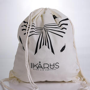 Customized 100% Canvas Drawstring <b>Bags</b> with Cotton Handle Promotional Screen/Letter/Logo Printed <b>Bags</b> Personalized <b>Gifts</b> - Product Image 4