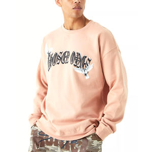 Ventas calientes Sudaderas de hombre de alta calidad Diseñe sus propias sudaderas de hombre Jersey de cuello redondo Sudaderas de hombre con logotipo personalizado - Product Image 1