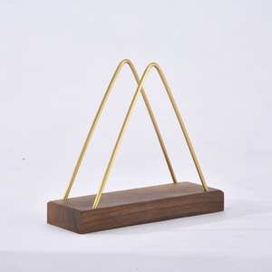 Metal Napkin Holder for Table, New Napkin Organizer Modern <b>Freestanding</b> Upright Napkin Stand for Kitchen Restaurant <b>bar</b> - Product Image 5