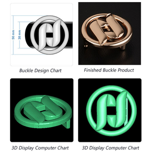 Cinturones de Cuero Genuino Hechos a Mano Profesionalmente con Hebilla de Acero, Diseños Clásicos y Modernos para Hombre - Product Image 6