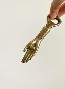 Abrebotellas de latón moderno para el hogar, dormitorio, habitación de invitados, jardín, restaurante, Bar para vino, refrescos, otras bebidas - Product Image 4