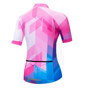 Maillot de vélo à manches courtes à séchage rapide personnalisé chemises respirant 100% polyester Service OEM - Product Image 6