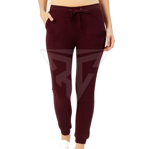 Hot Selling Women's XL Regular Fit Winter <b>Trousers</b> Premium Quality Cotton Polyester Breathable Pleated Front <b>Drawstring</b> Closure - Product Image 1