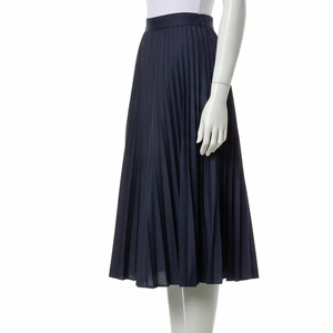 กระโปรงพลีทผ้าโพลีเอสเตอร์สำหรับผู้หญิงเสื้อผ้าสำนักงานลำลองระบายอากาศน้ำหนักเบาผ้านุ่มเป็นมิตรกับสิ่งแวดล้อม - Product Image 4