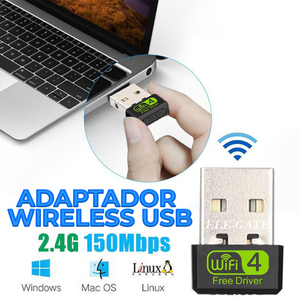 2.4GHz 150Mbps USB2.0 Wifi <b>Adapter</b> External/Internal <b>Wireless</b> Card for Computer Laptop PC with 5GHz Frequency Stocked! - Product Image 6