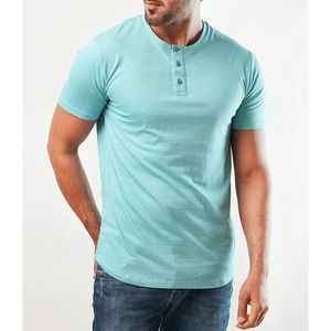 2025 nouveau t-shirt à col rond de meilleure qualité dans différentes couleurs unies chemises pour hommes - Product Image 1