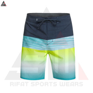 Vente en gros de shorts en toile pour hommes 100% coton de haute qualité à impression de logo personnalisé basket-ball de taille élastique à séchage rapide d'entrejambe de 5 pouces - Product Image 5