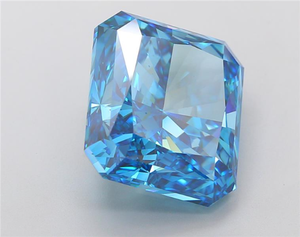 Élégant 15.0 Ct Radiant Cut Lab Grown Diamond CVD Stone Bijoux haut de gamme Certificat IGI Couleur bleu vif pour les acheteurs en gros - Product Image 5