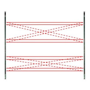 Capteur optique actif avec barrière 4 M Détecteur infrarouge super étroit à quatre lentilles doubles - Product Image 1