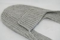 Chapeau d'hiver bio MONECO avec oreillettes en laine de mouton de Mongolie blanche, écologique, tissu courant, unisexe, adultes, réglable, plat