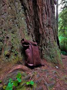 Sac à dos de voyage pliable en cuir pour hommes sac à dos d'école pliable pour femmes sac à dos pour ordinateur portable LRTB-0051F - Product Image 5