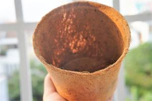 Pot de fibre de coco de qualité supérieure pot de coco Durable pot de coco adapté aux fleurs herbes légumes maison jardin intérieur extérieur utilisation - Product Image 5