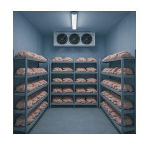 Équipement de stockage frigorifique industriel pour la viande, contrôle de la température (+4C -18C), garantie de 2 ans pour le refroidissement à court terme - Product Image 4