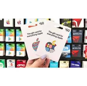 Carte-cadeau iTunes en plastique acceptée, 100 $ pour tous les produits Apple, y compris les applications, les jeux, la musique, les films - Product Image 1