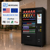 Máquina Expendedora Automática Inteligente con Pantalla Táctil RUNYANG para Bebidas, Refrescos, Aperitivos y Alimentos