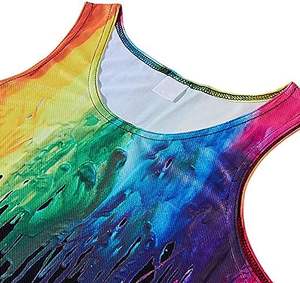 เสื้อกล้ามผู้ชายพิมพ์ลายซับลิเมชันง่ายต่อการสวมใส่และซักแห้งเร็วใหม่ล่าสุด - Product Image 4