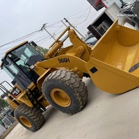Chargeuse sur pneus Caterpillar 966H, 24 tonnes, chargeuse frontale moyenne-lourde, moteur C11 ACERT, chargeuse sur pneus Cat d'occasion pour travaux de construction, carrière, sable