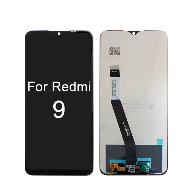 Redmi 9 LCD Touch Screen Replacement with Original Digitizer High Quality Frame Assembly 1 Year Warranty 100% Tested