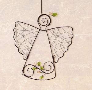 Ornement de Noël suspendu en fer forgé artisanal avec design personnalisé, décoration moderne de haute qualité pour la maison, utilisation pendant les fêtes - Product Image 4