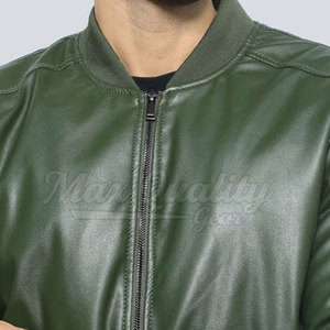 Durable Windproof Men Leather <b>Jacket</b> Top Quality Hot Sales Male Best Design Men Clothing With Zipper Closer <b>Jackets</b> - Product Image 4