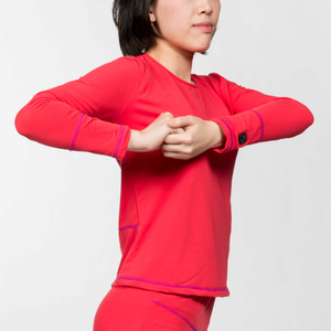 Custom Machine <b>Wash</b> Winter Men Women 5V Electric Heated Thermal Long Sleeve Top Base Layer For Weather - Product Image 5