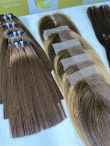 PIANO COLOR MARRÓN CIERRE DE ENCAJE BONESTRAIGHT TRANSPARENTE 100% DENSIDAD LISO Y SEDA DE 8 A 40 PULGADAS HECHO EN VIET NAM 2024 - Product Image 5