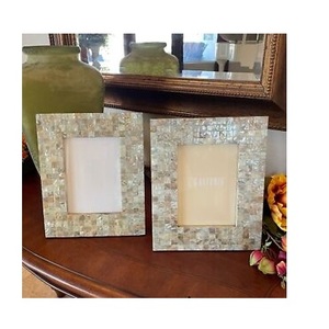 Marco de fotos hecho a mano con perlas, accesorios para el hogar, el mejor diseño, alta calidad, lienzo artesanal - Product Image 1