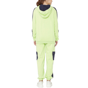 Survêtement décontracté à capuche pour femmes, polyester/coton, molleton, impression personnalisée, respirant, séchage rapide, dernière mode - Product Image 4