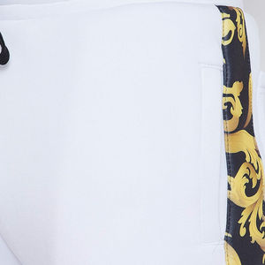 Ensemble deux pièces d'été décontracté pour hommes T-shirt et short en tricot respirant avec motif solide pour les activités de plein air - Product Image 5