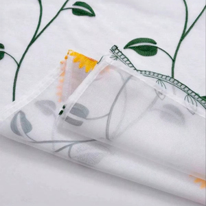 Tende per Soggiorno ARODDY, Moderne Traforate con Ricamo Laser, Ignifughe e Oscuranti, 100% Poliestere - Product Image 3