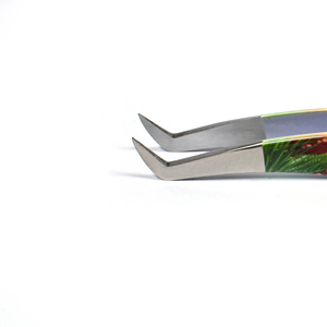 Pinzas de Alta Calidad para Extensión de Pestañas, de Acero Inoxidable, con Punta Afilada, Pinzas para Pestañas con Certificación CE e ISO - Product Image 3