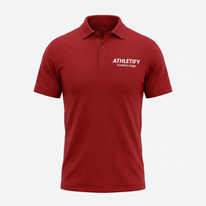 Polo de Primera Calidad para Hombre, Talla Grande, Color Sólido, Elegante y Cómodo, Ideal para Ropa Casual, Golf y Deportes al Aire Libre. - Product Image 1