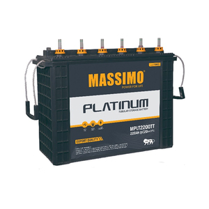 Batterie tubulaire au plomb-acide MASSIMO 220Ah 12V de qualité supérieure, best-seller, avec option d'emballage personnalisé en vrac - Product Image 1