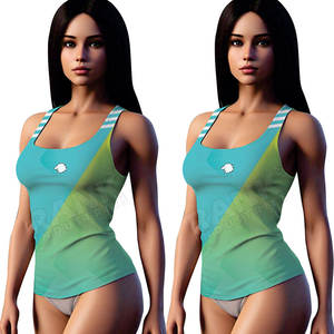 Débardeur pour femme, design tendance, confortable pour la course à pied, le fitness, la gym et le quotidien. - Product Image 4