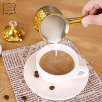 Cafetière traditionnelle turque en cuivre faite à la main tasses en métal gravé couleur cuivre brossé café artisanal de qualité supérieure