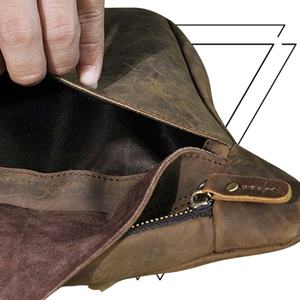 กระเป๋าคาดเอวหนังคาดเอวกระเป๋าคาดสะโพกสะพายข้างอเนกประสงค์กระเป๋า LLB-0066D - Product Image 2