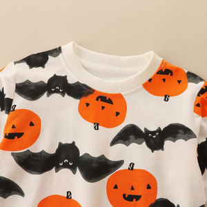 Vente en gros Sweat-shirt d'automne en jersey à manches longues Vêtements de survêtement pour bébés garçons et filles Mode enfant - Product Image 2