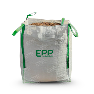 High Quality Jumbo 1000kg <b>FIBC</b> Zipper <b>Bag</b> 1 Ton Bulk Open Top Customizable Factory Direct PP Bulk <b>Bags</b> - Product Image 1