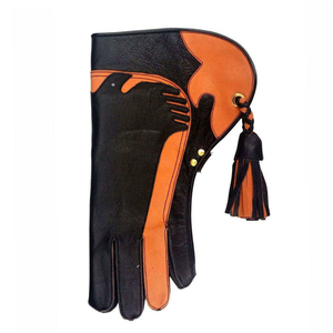 Guantes de cetrería de cuero puro originales antideslizantes impermeables camuflaje flecha caza pantalla táctil Compatible respetuoso con el medio ambiente - Product Image 3