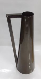 Florero de Metal de diseño moderno Axiom Acentos para el hogar Mesa de bronce Soporte para maceta decorativo Acento para el hogar Florero de Metal decorativo - Product Image 2