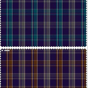 ผ้าเชิ้ตผ้าฝ้ายลายตารางสีครามพรีเมียม วัสดุสำหรับตัดเย็บเสื้อผ้าส่งออกระดับนานาชาติสำหรับทั้งเด็กชายและเด็กหญิง ในราคาที่เข้าถึงได้ - Product Image 1