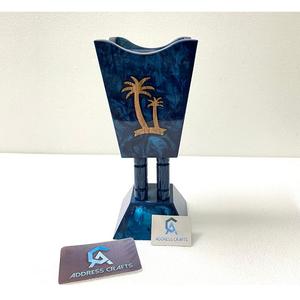 Hot Selling Resin Mubakhar Bakhoor <b>Oud</b> Burner <b>Incense</b> Holder Eco-Friendly Handmade Durable 11 Inch Modern Arabic Style Eid - Product Image 4